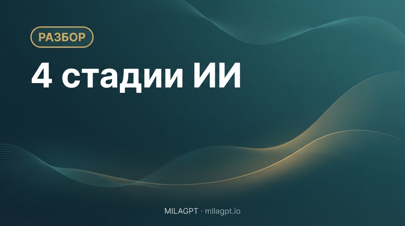 4 стадии внедрения ИИ в компанию — и на какой застряла ваша