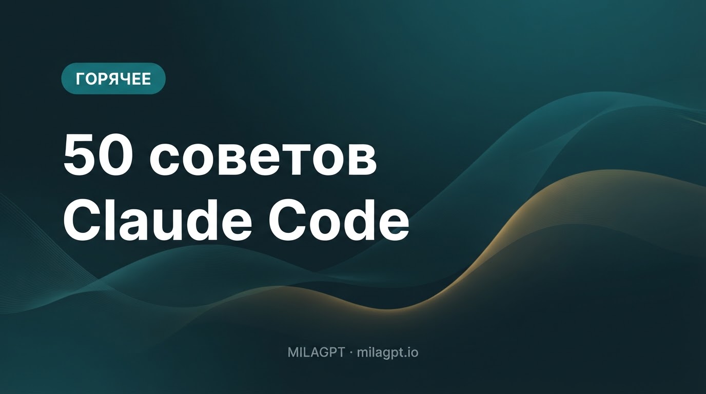 50 советов по Claude Code