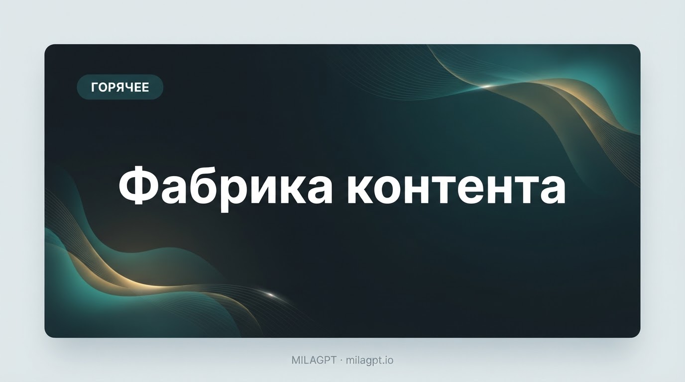 Фабрика контента: как ИИ ведёт газеты целых городов