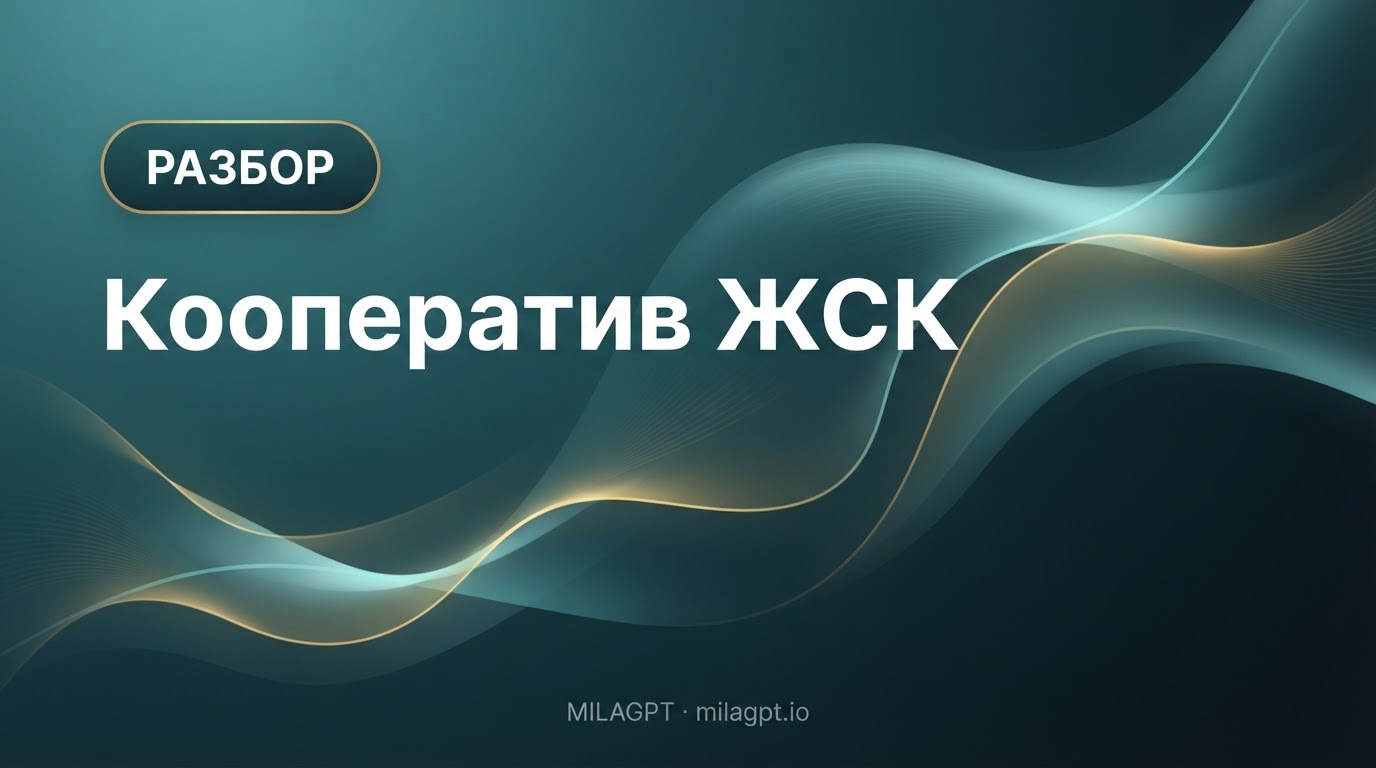 Кооператив по аналогии — чему нас учат ЖСК Советского Союза