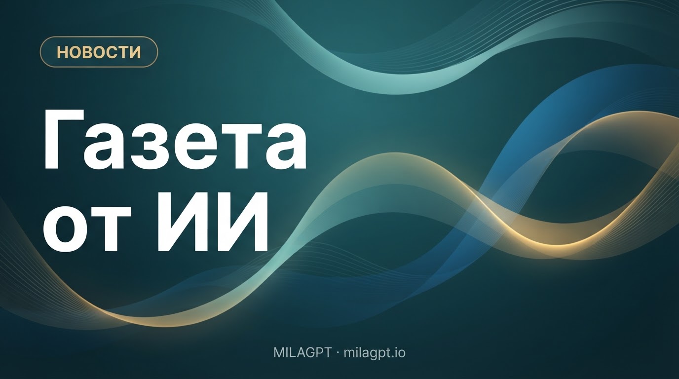 С 1 сентября у Ташкента есть газета, которую ведёт ИИ